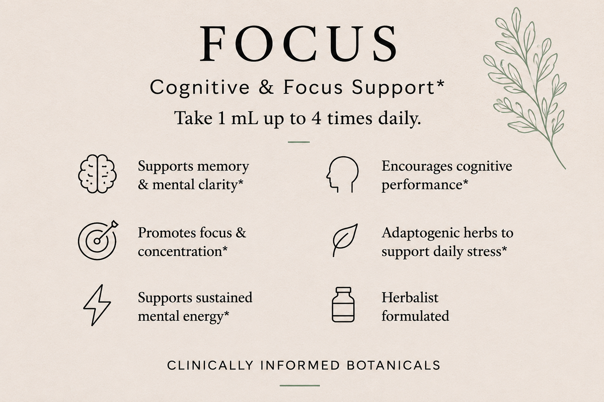 IVY Focus™ | Cognitive & Focus Support Tincture