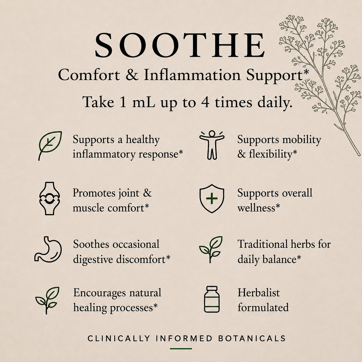 IVY Soothe™ | Inflammation & Recovery Support Tincture