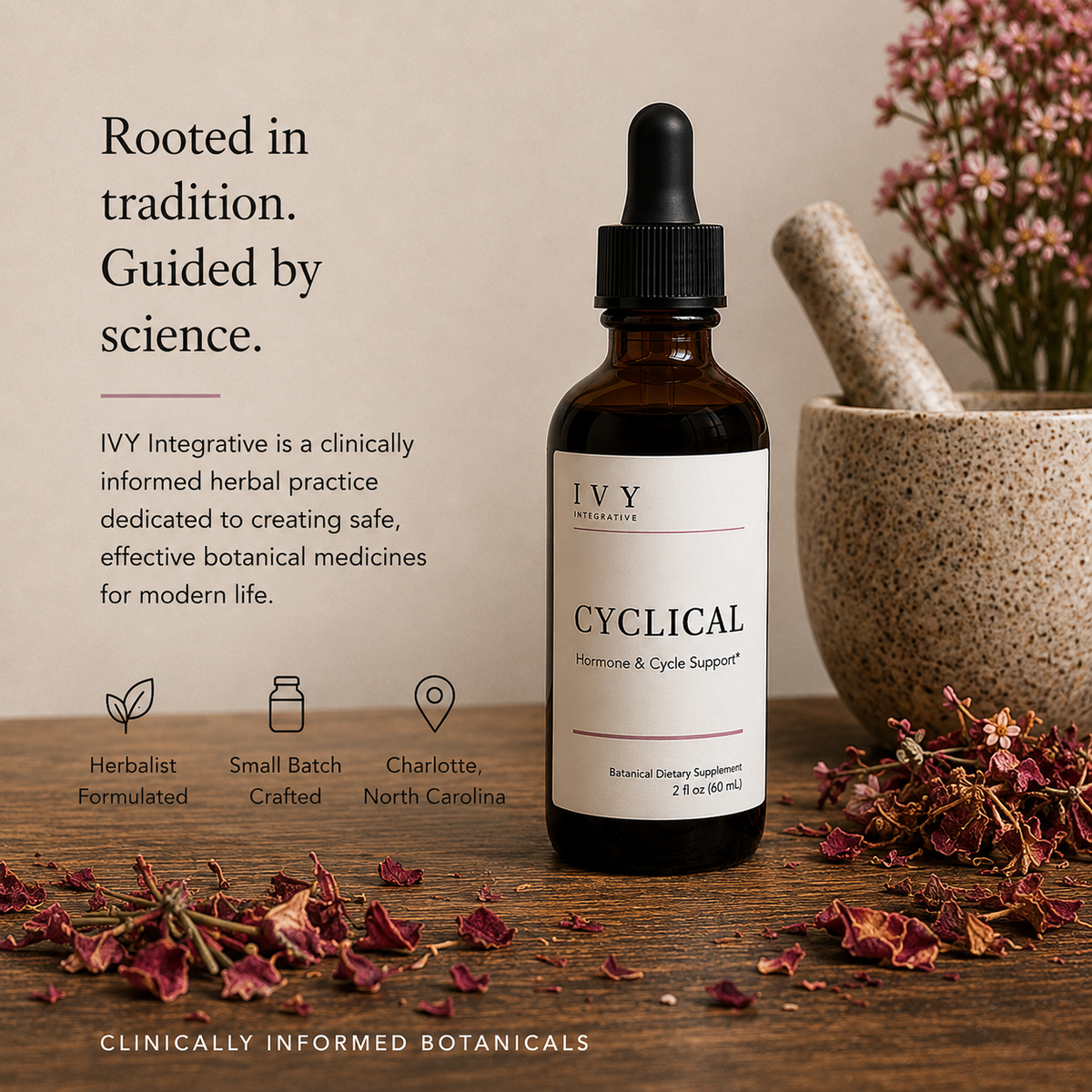IVY Cyclical™ | Hormone & Cycle Support Tincture